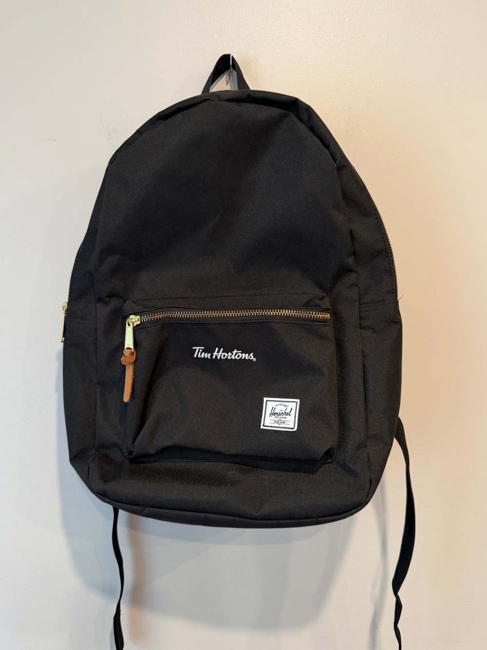 Herschel Settlement Backpack with Embroidered Tim Hortons Logo
